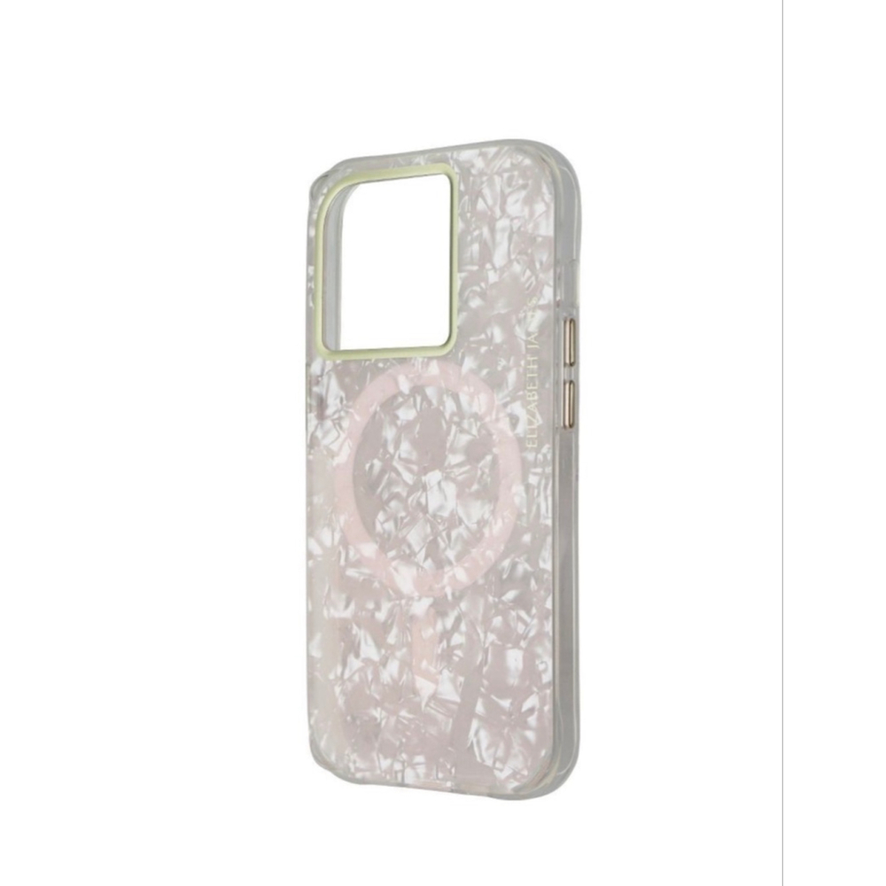 Elizabeth James iPhone 14 Pro Pink Marble Phone Case